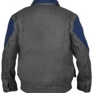 Back to The Future Marty Mcfly Denim Jacket Front