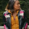 Virgin River S05 Kandyse McClure Biker Jacket