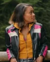 Virgin River S05 Kandyse McClure Biker Jacket
