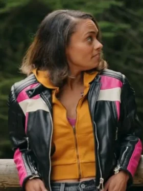 Virgin River S05 Kandyse McClure Biker Jacket