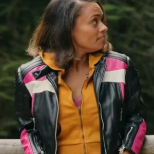 Virgin River S05 Kandyse McClure Biker Jacket