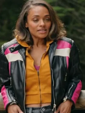 Virgin River S05 Kandyse McClure Biker Jacket