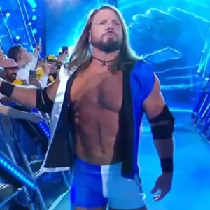 WWE AJ Styles Crown Jewel Vest Front