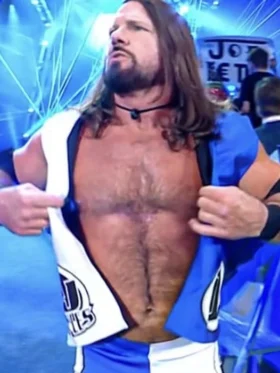 WWE AJ Styles Crown Jewel 2025 Vest