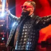 WWE RAW Seth Rollins Black Quilted Puffer Jacket