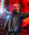 WWE RAW Seth Rollins Black Quilted Puffer Jacket