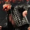 WWE RAW Seth Rollins Black Puffer Jacket
