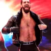 WWE Seth Rollins Black Leather Jacket
