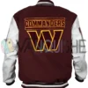Washington Commanders Mashup Varsity Jacket BACK