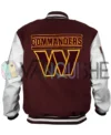 Washington Commanders Mashup Varsity Jacket BACK