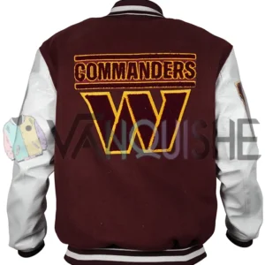 Washington Commanders Mashup Varsity Jacket BACK