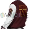 Washington Commanders Mashup Varsity Jacket left back