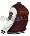 Washington Commanders Mashup Varsity Jacket left back