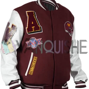 Washington Commanders Mashup Varsity Jacket right