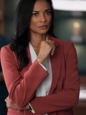 Alternative view of Watson S02 Rochelle Aytes Pink Blazer