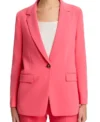 Watson S02 Rochelle Aytes Pink Blazer Front