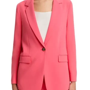Watson S02 Rochelle Aytes Pink Blazer Front