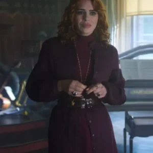 Wednesday S02 Billie Piper Long Coat