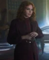 Wednesday S02 Billie Piper Long Coat Front