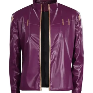 What If Star Lord Purple Leather Costume Jacket