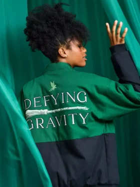 Wicked Elphaba Defying Gravity Racing Jacket Back