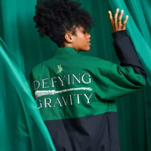 Wicked Elphaba Defying Gravity Racing Jacket Back