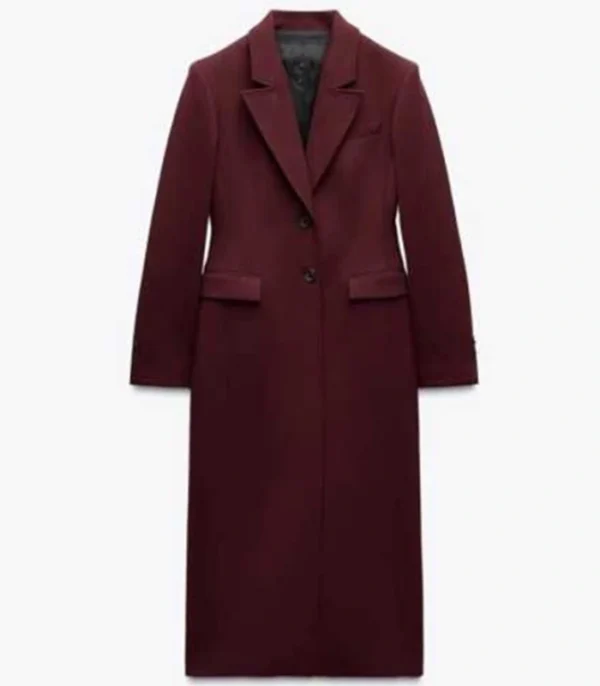 Wizards Beyond Waverly Place Alex Russo Maroon Coat