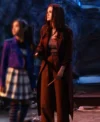 Wizards Beyond Waverly Place Alex Russo Maroon Coat Front