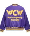 World Championship Wrestling Purple Bomber Jacket