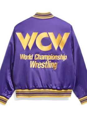 World Championship Wrestling Purple Bomber Jacket