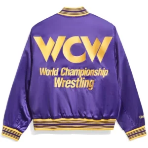 World Championship Wrestling Purple Bomber Jacket