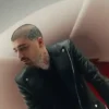 Zayn Malik Eyes Closed Leather Jacket