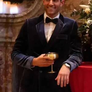 12 Dates of Christmas S02 Garrett Marcantel Velvet Blazer