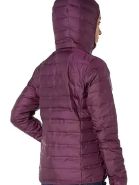 13 Reasons Why Jessica Davis Puffer Jacket Back Look