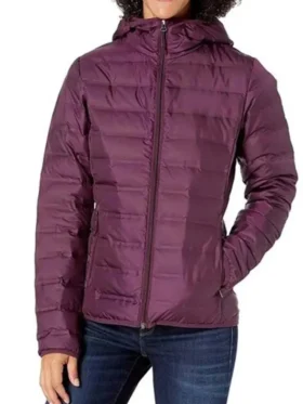 13 Reasons Why Jessica Davis Puffer Jacket Front Look