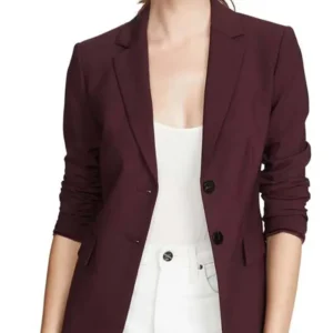 13 Reasons Why S04 Alisha Boe Blazer Front Look