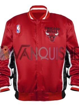 1992-93 Chicago Bulls Warm Up Jacket front van