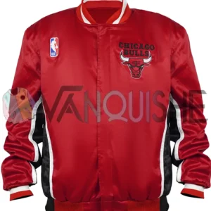 1992-93 Chicago Bulls Warm Up Jacket front van