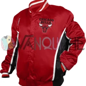 1992-93 Chicago Bulls Warm Up Jacket left van