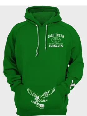 2024 Zach Bryan Eagles Green Hoodie