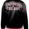 49ers Faithful To The Bay Jacket Black Color Back Look