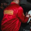 50 Cent Washington Commanders Jacket Back Look