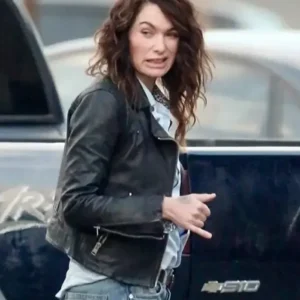 9 Bullets 2022 Lena Headey Leather Jacket