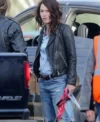 9 Bullets 2022 Lena Headey Leather Jacket