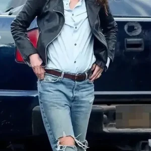 9 Bullets 2022 Lena Headey Leather Jacket