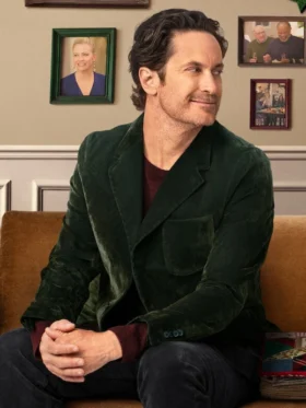 A Merry Little Ex-Mas Oliver Hudson Green Blazer