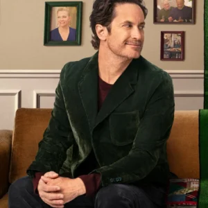 A Merry Little Ex-Mas Oliver Hudson Green Blazer