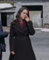 A Merry Scottish Christmas Lacey Chabert Black Coat