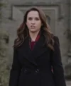 A Merry Scottish Christmas Lacey Chabert Black Coat