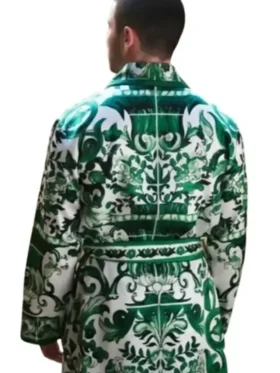 A Very Jonas Christmas Movie 2025 Nick Jonas Robe Back Look